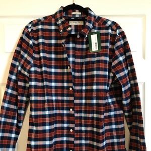 Hawker Rye Men’s medium plaid button down